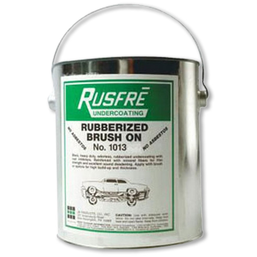Rusfre BrushOn Rubberized Undercoating, 1Gallon 1013