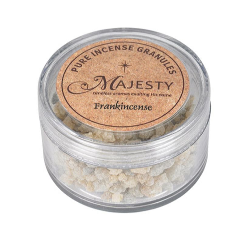 Majesty Incense Frankincense 1.5 oz container, Church Supplies Autom