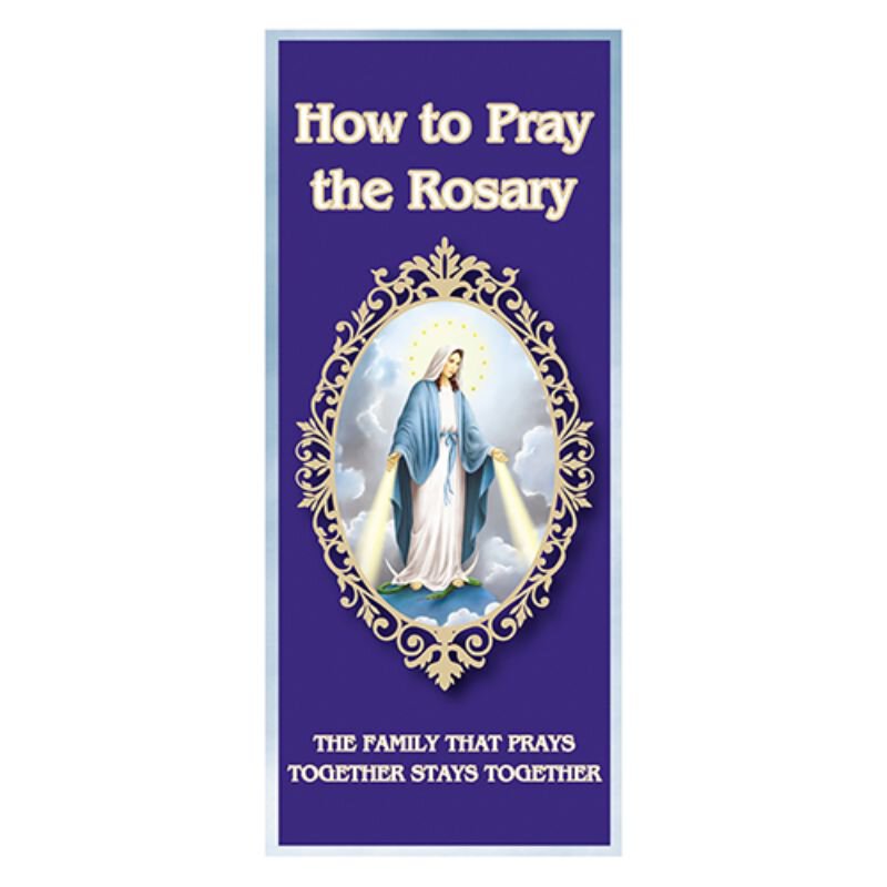 Large Print How To Pray The Rosary 100 pk Bibles Books Autom