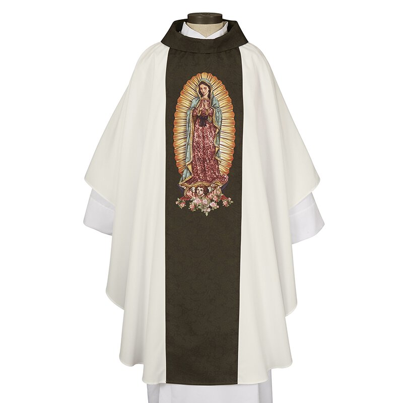 Printed Our Lady of Guadalupe Chasuble, Apparel Autom