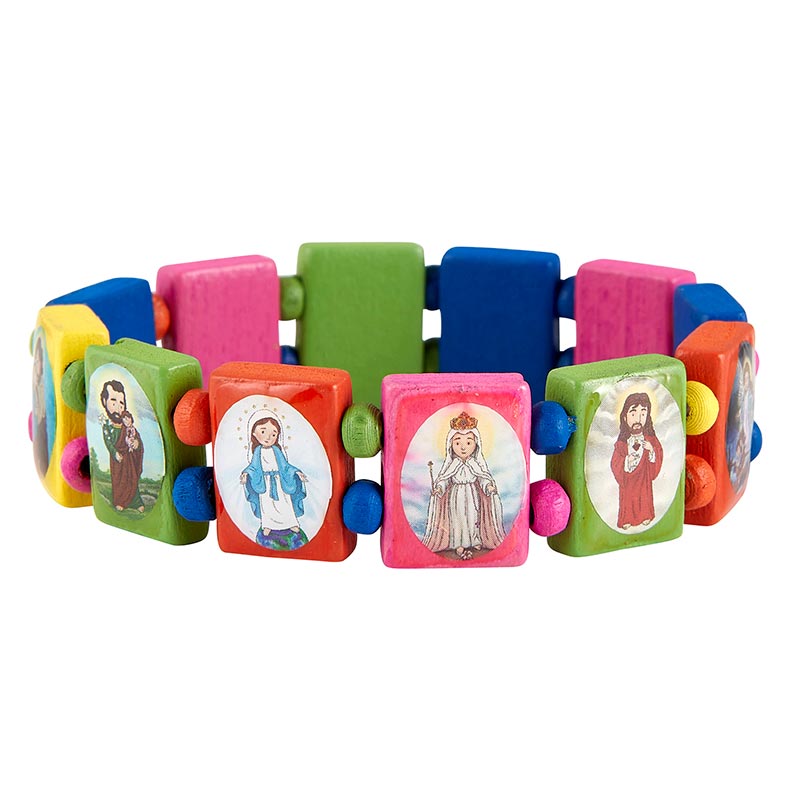Mini Saints Devotional Bracelet 12/pk, Devotional Items Autom