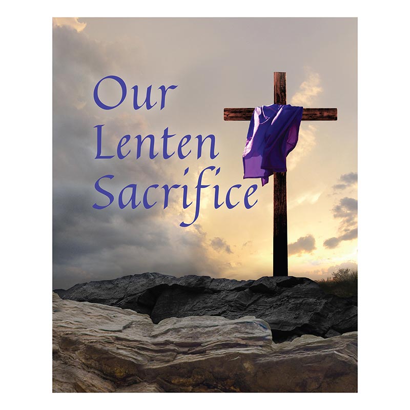 Our Lenten Sacrifice Offering Folder 10 Yield 50/pk, Church