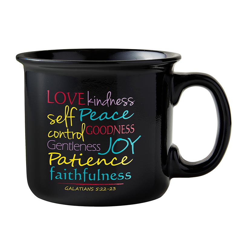 Fruit of the Spirit Coffee Mug with Gift Wrap 4/pk