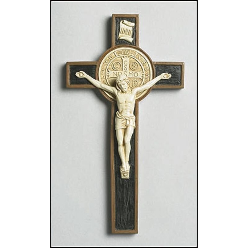St Benedict Wall Crucifix, Devotional Items Autom