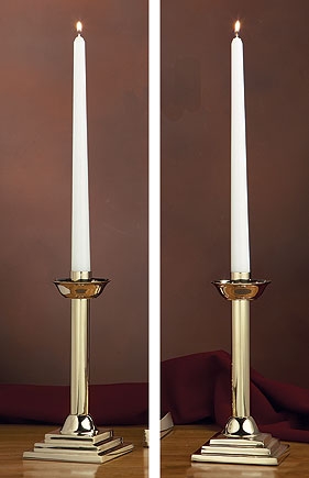 Altarware, Altar Candlesticks, Candleholders, Sudbury Brass | Autom