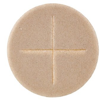 White Altar Communion Bread - 1000 Count Box, Round Guadeloupe