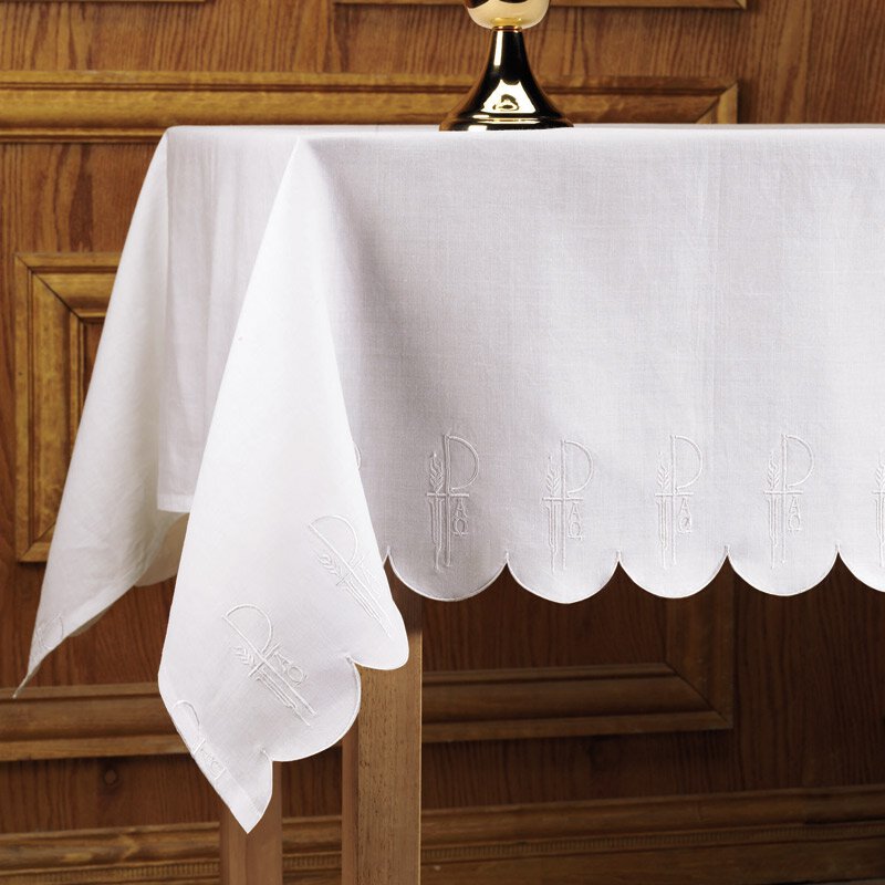 Mass Linens, Altar Cloths, Purificator, Corporal, Pall, Amice Autom