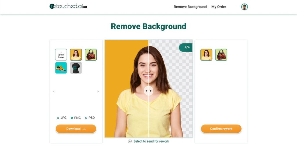 Retouched.ai - Shopify Background Remover 