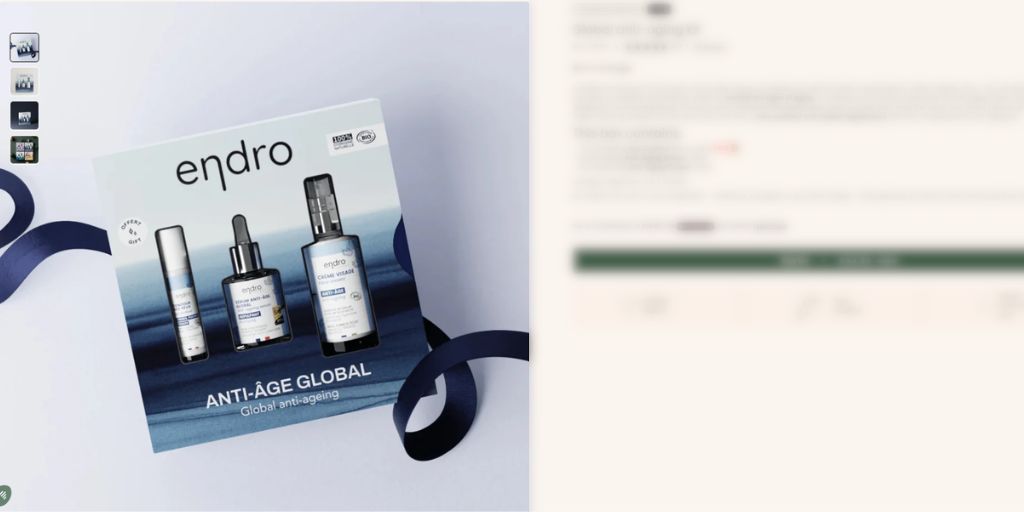 Endro Monochromatic product photography background 