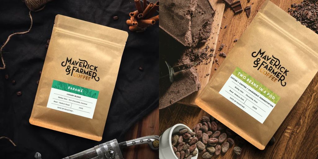 Maverick & Farmer Coffee Textured product photography background 