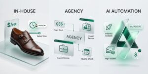 How Much Does Product Image Editing Service Cost? In-House vs Agency vs AI Automation
