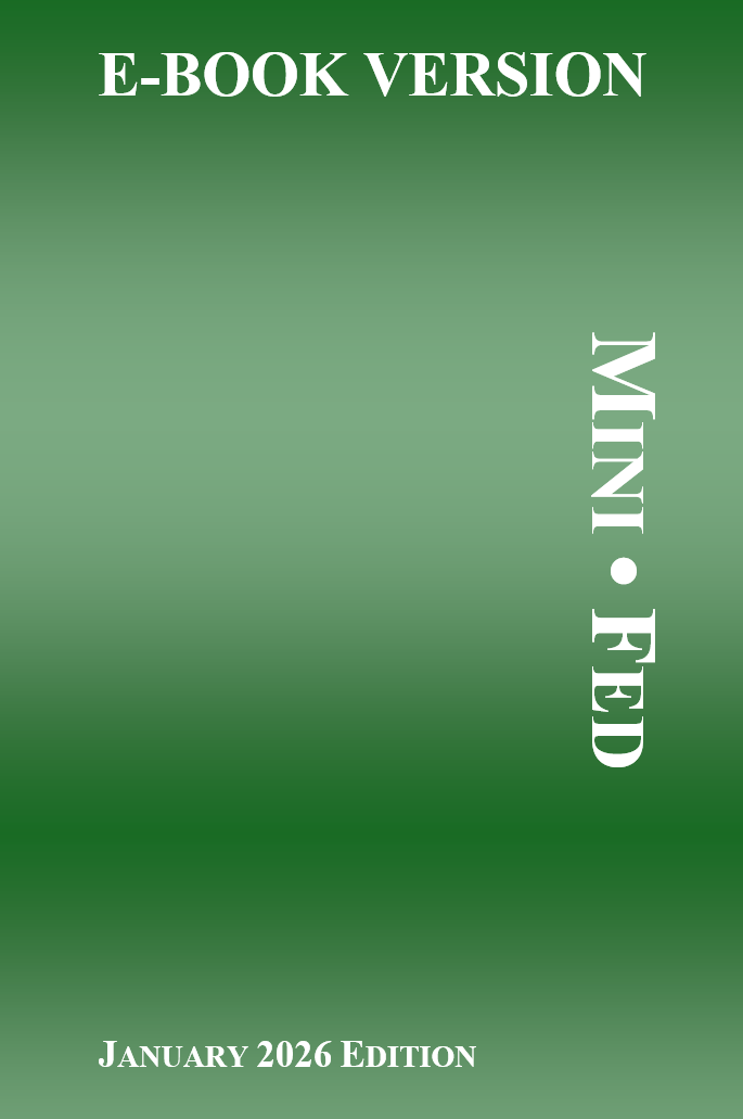 2026 E-Fed with NO BOOK