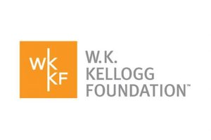 A text based logo for the W.K. Kellogg Foundation.