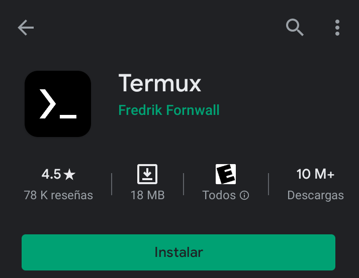 Manual Termux