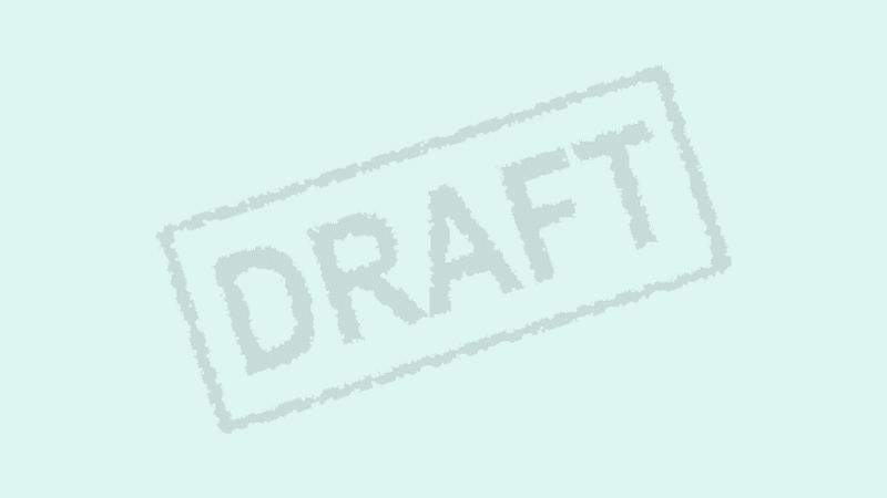 Draft Stamp