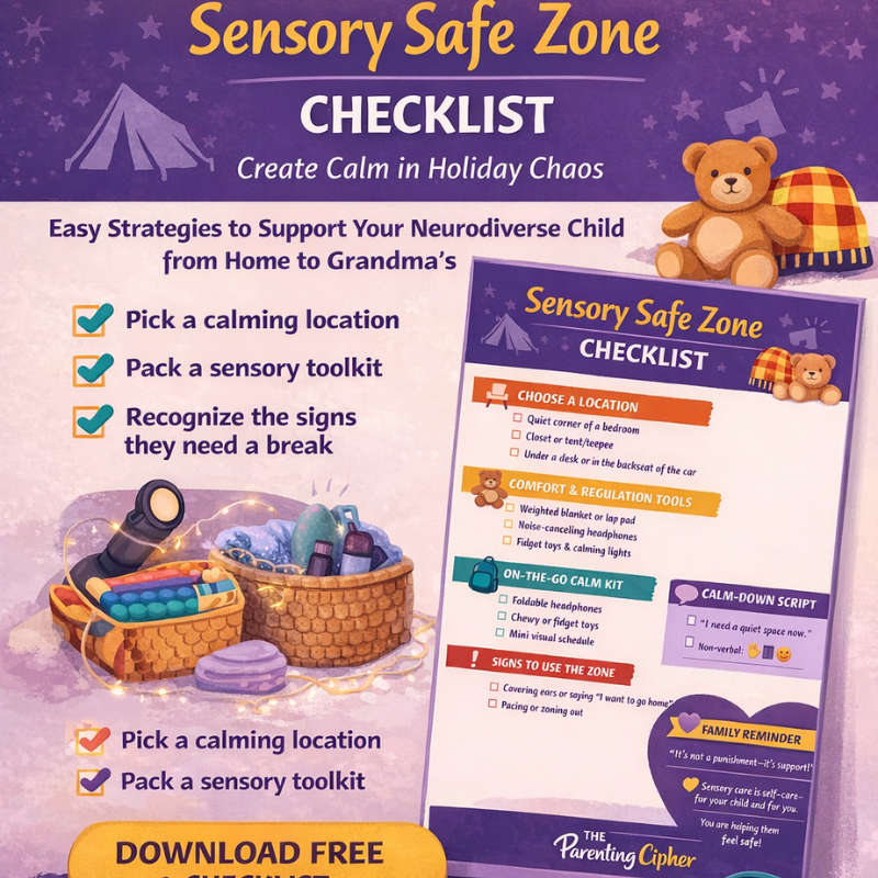 Sensory Safe Zone Checklist