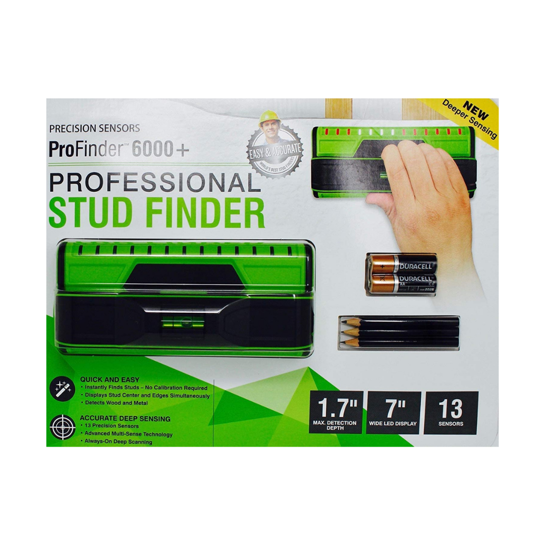 Precision Sensor ProFinder 6000+ Professional Stud Finder