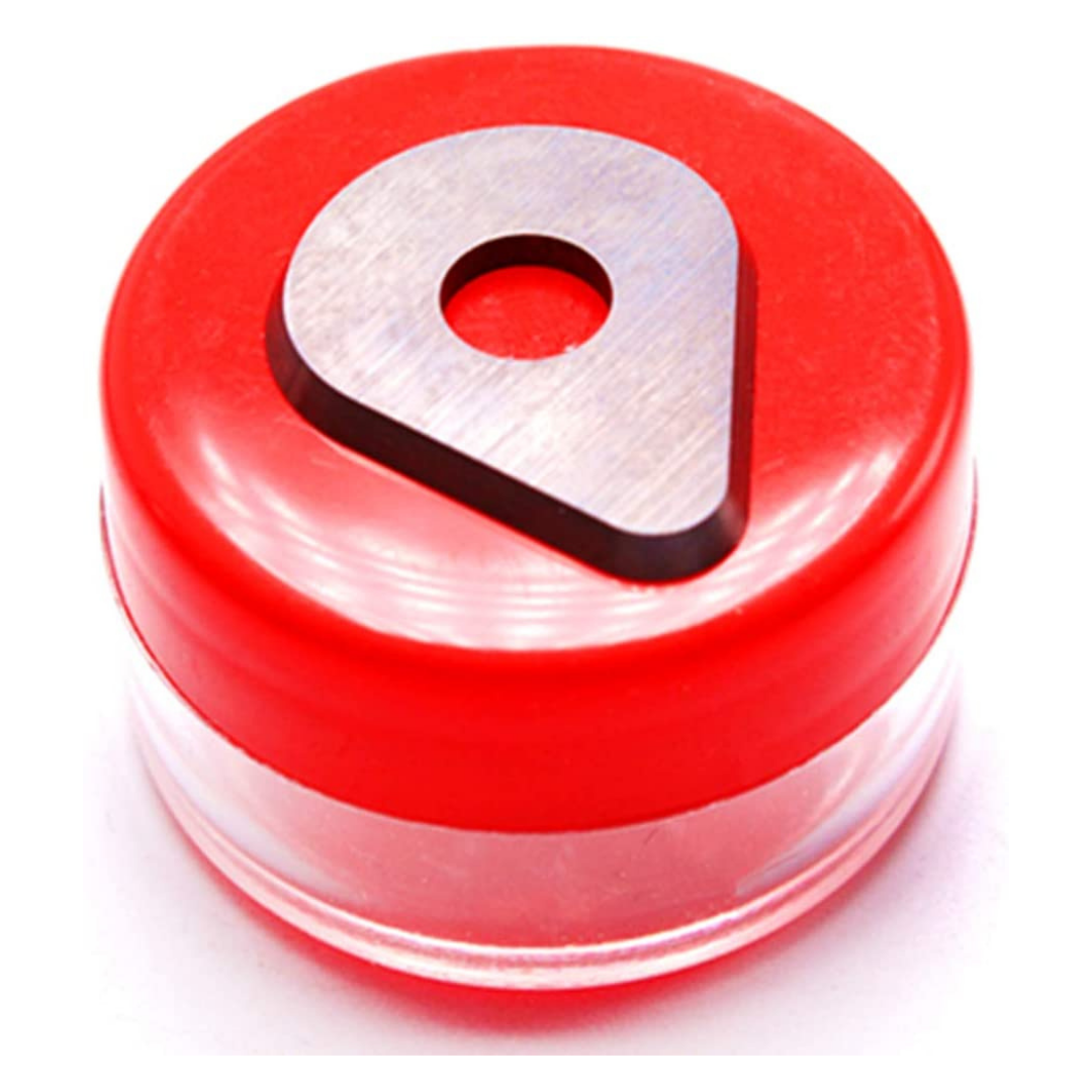 1" Carbide Scraper Blades - Pear-Shape 