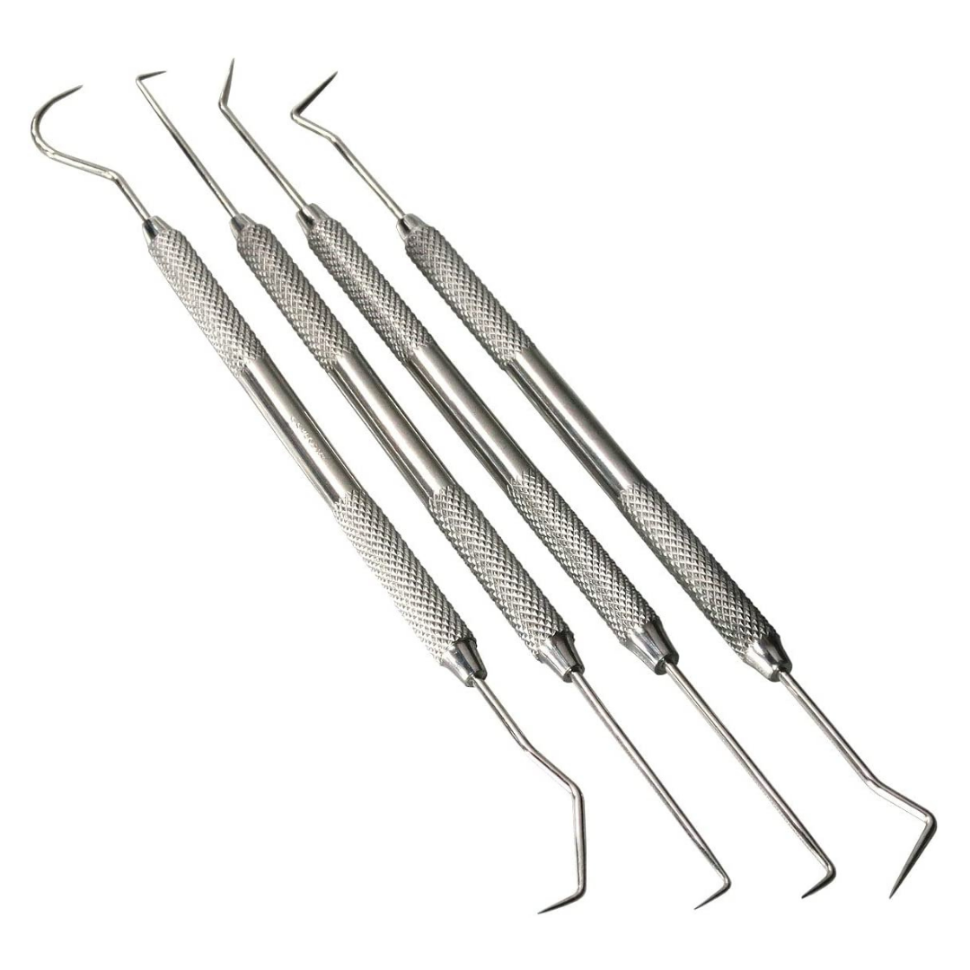  4 Pc Stainless Steel Pick Set