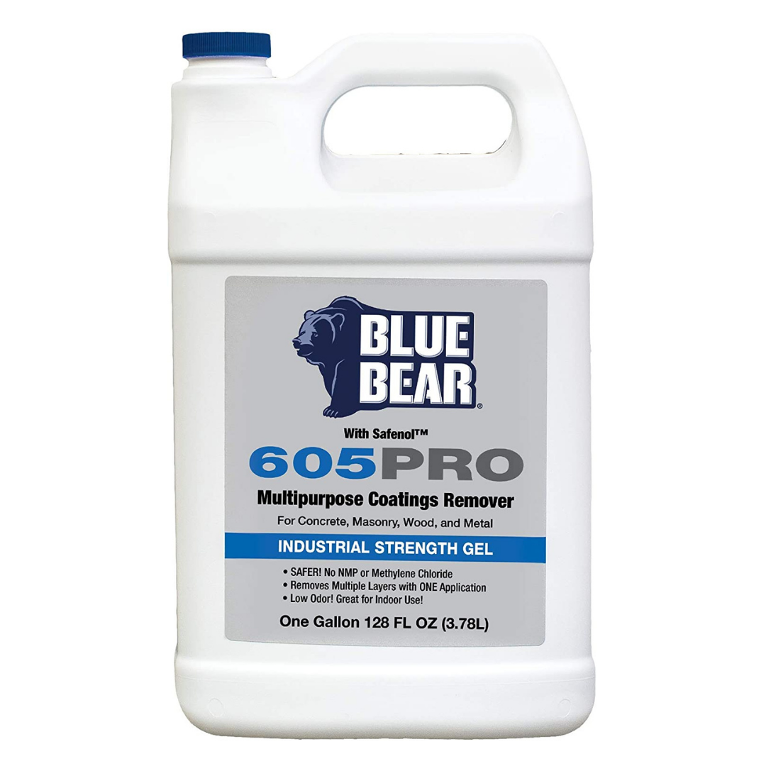 Blue Bear 605 Pro Coating Remover - One Gallon (128 oz)