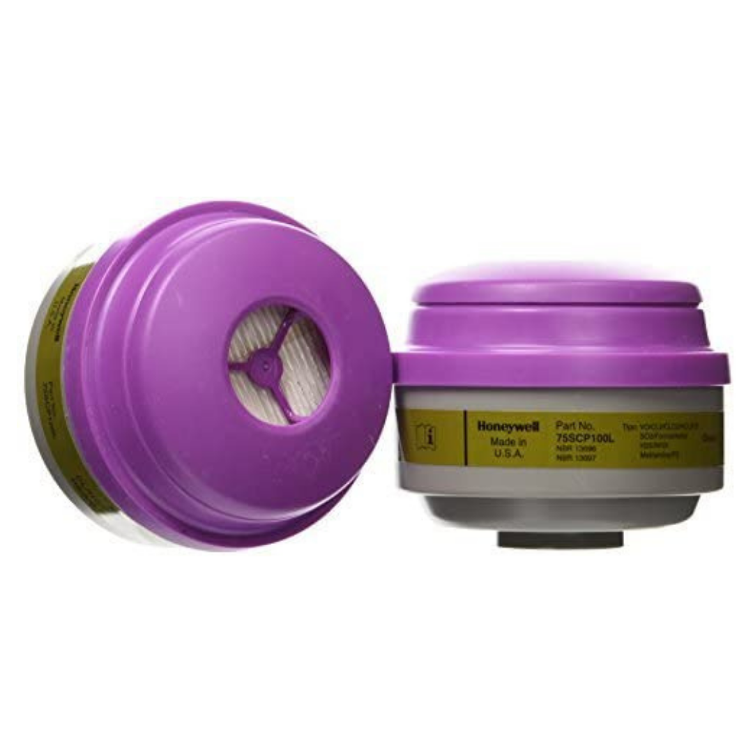 North 75SCP100 Combination Gas and Vapor Cartridge (2-Pack) by North Safety