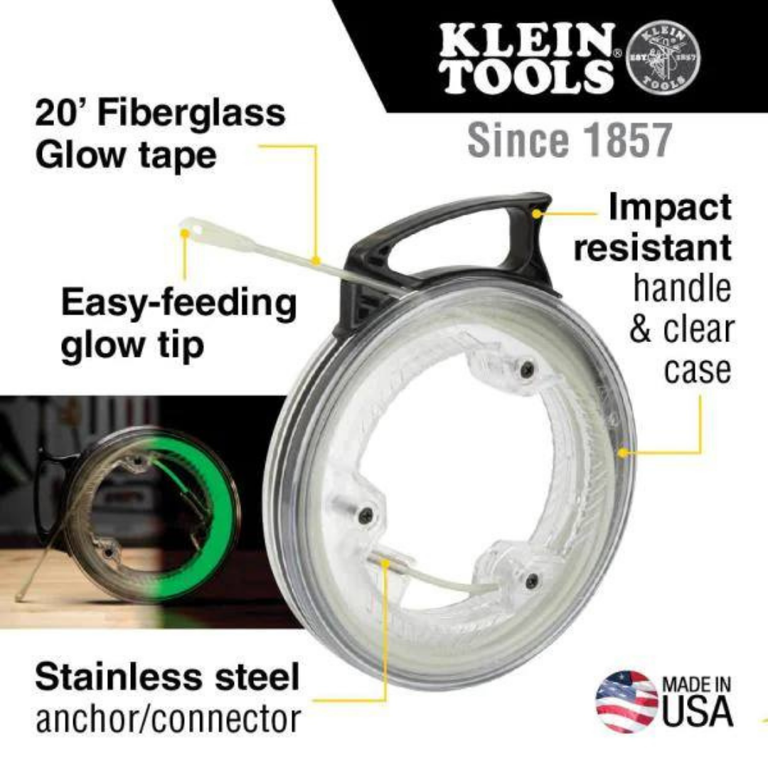 Klein Tools Glow Fish Tape