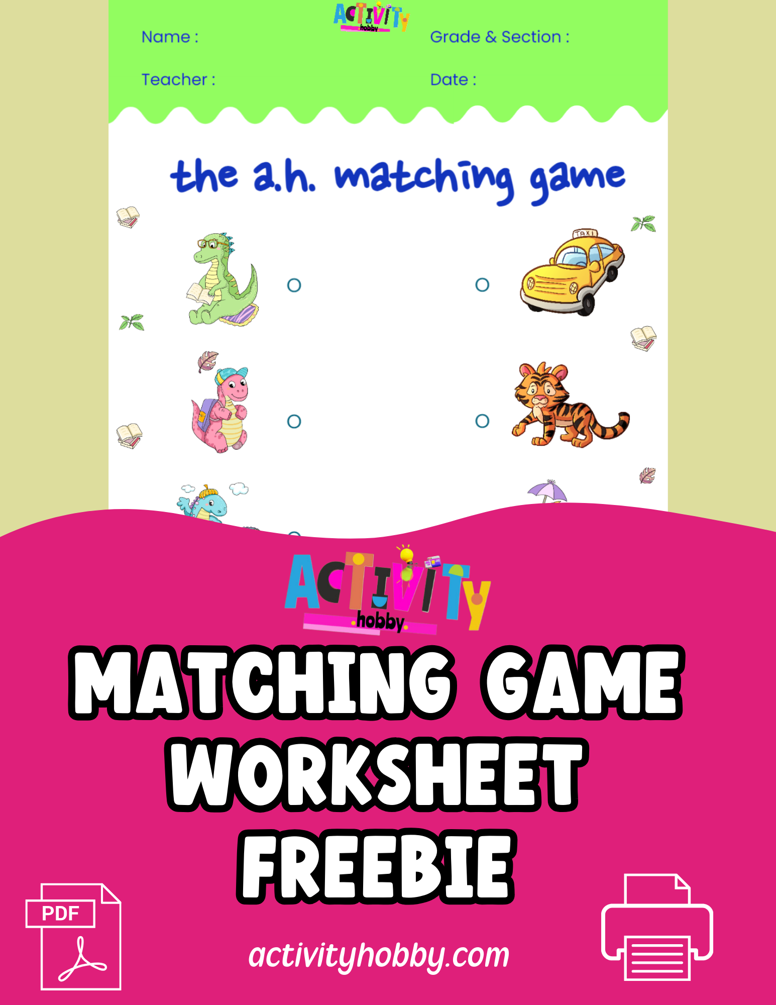 The AH Matching Game