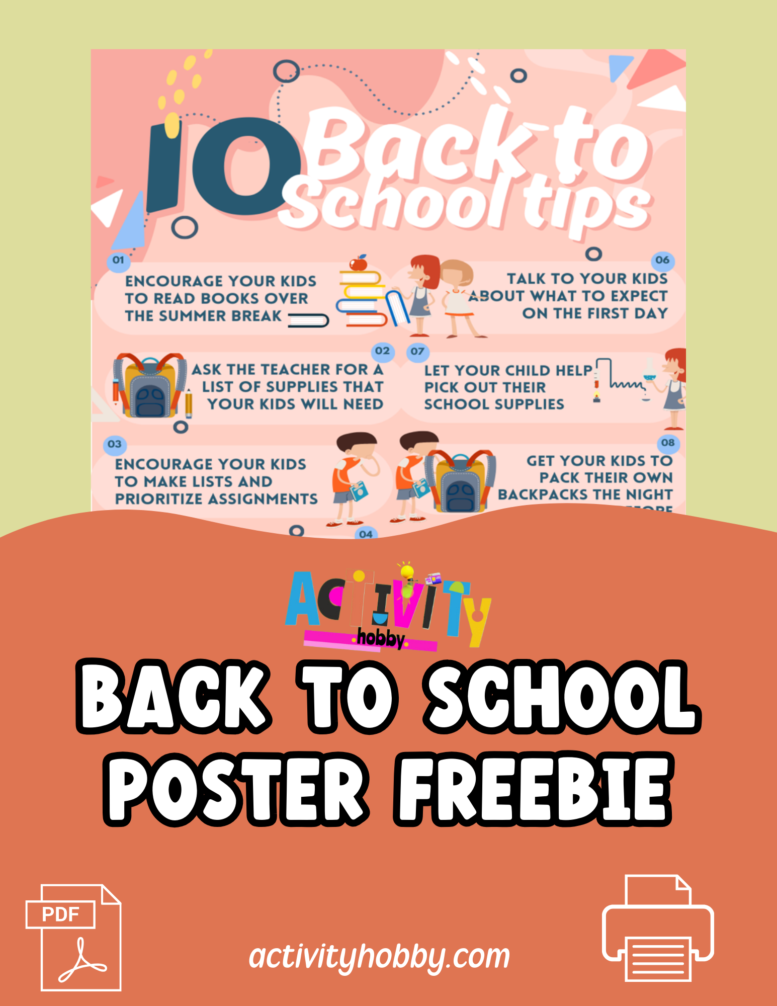 10 Back To School Tips 