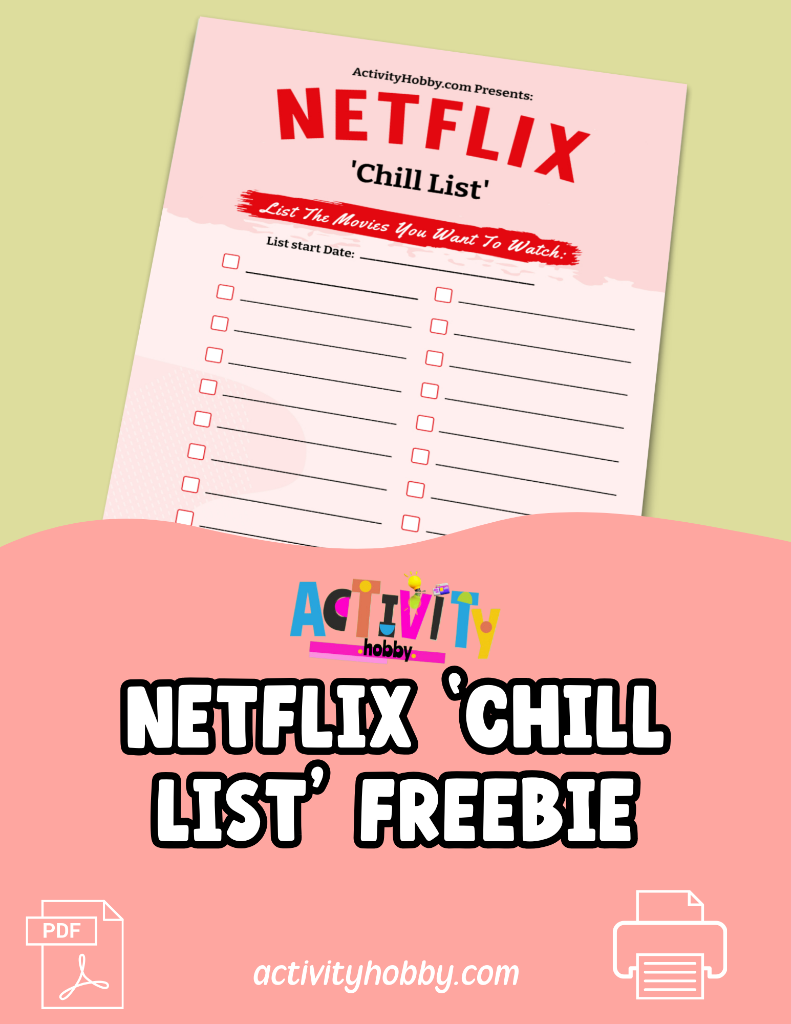 Netflix Chill List 