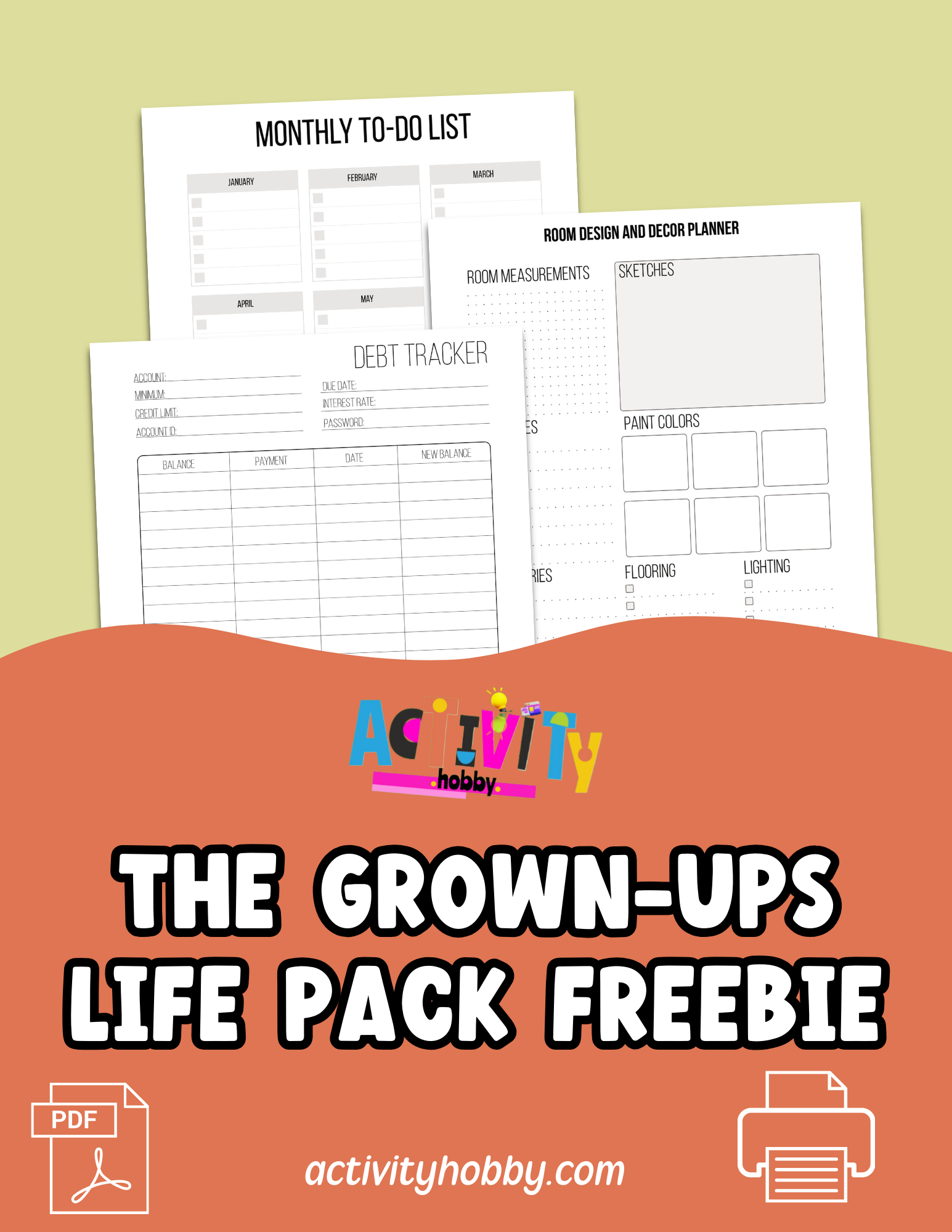 The Grown-Ups Life Pack