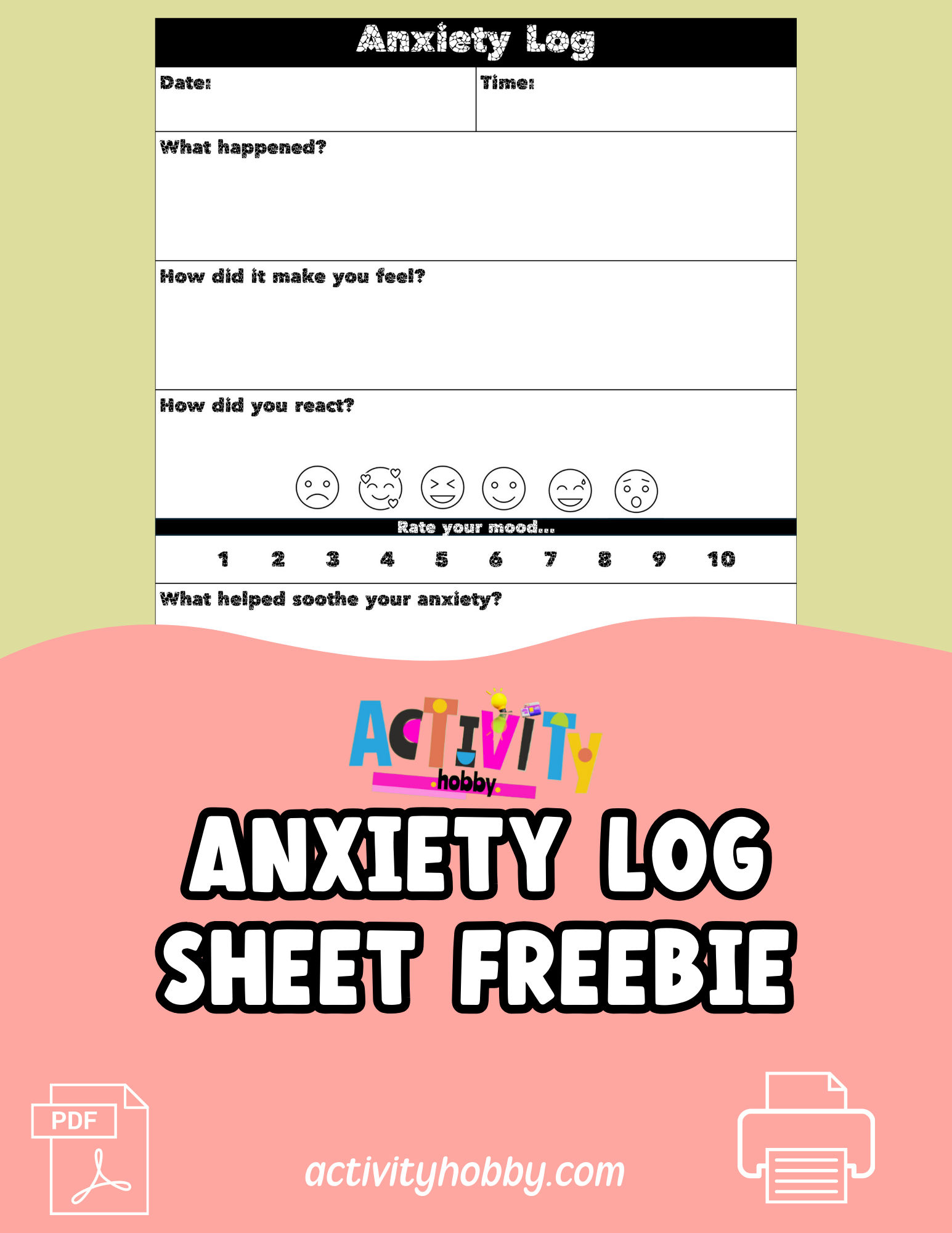 Anxiety Log