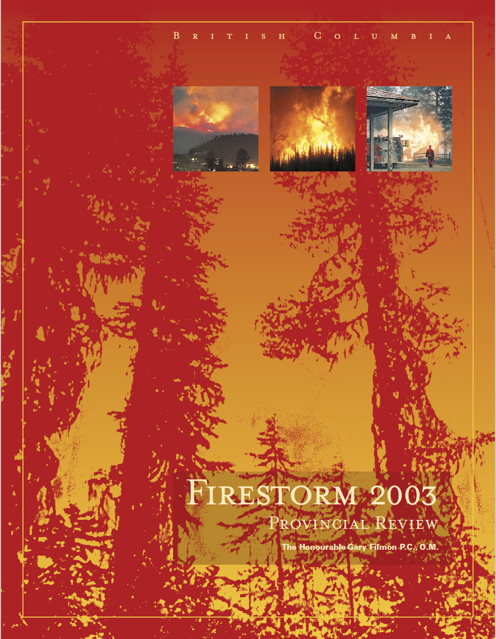 BC Firestorm Report 2003