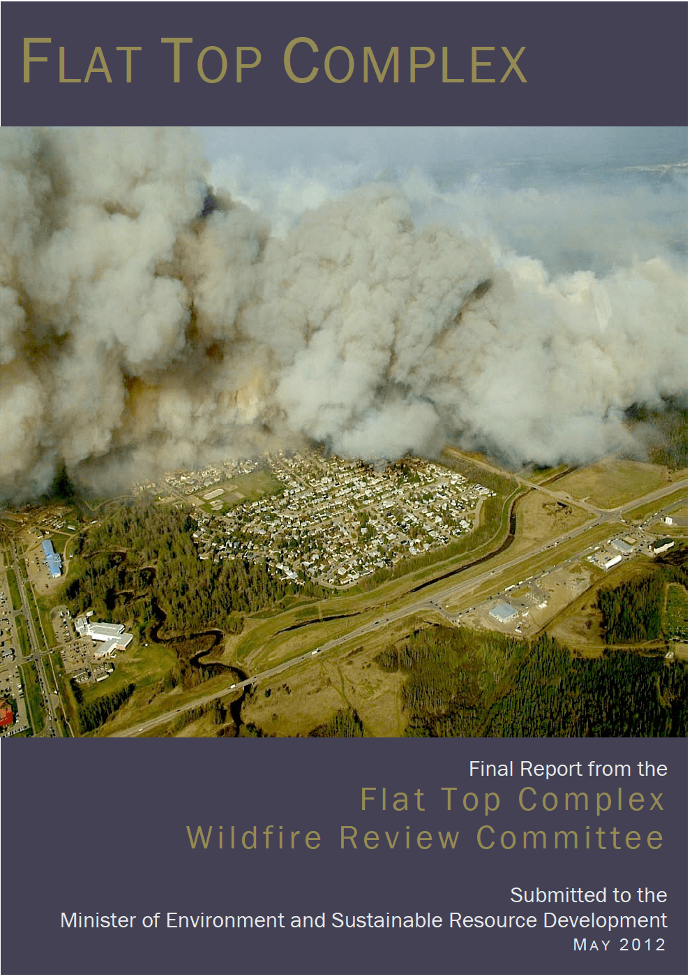 Flat Top Wildfire Complex 2012