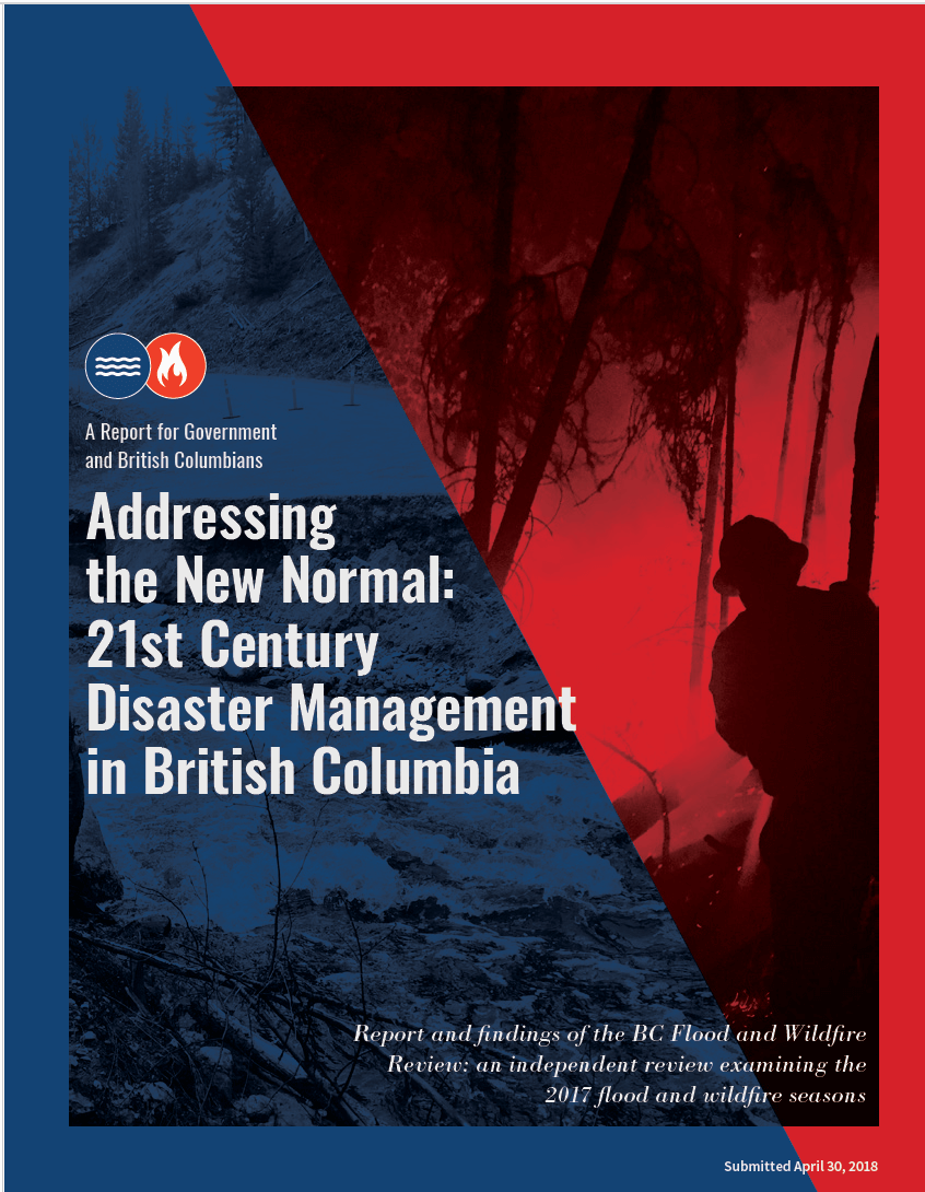 BC Flood and Fire Report 2017