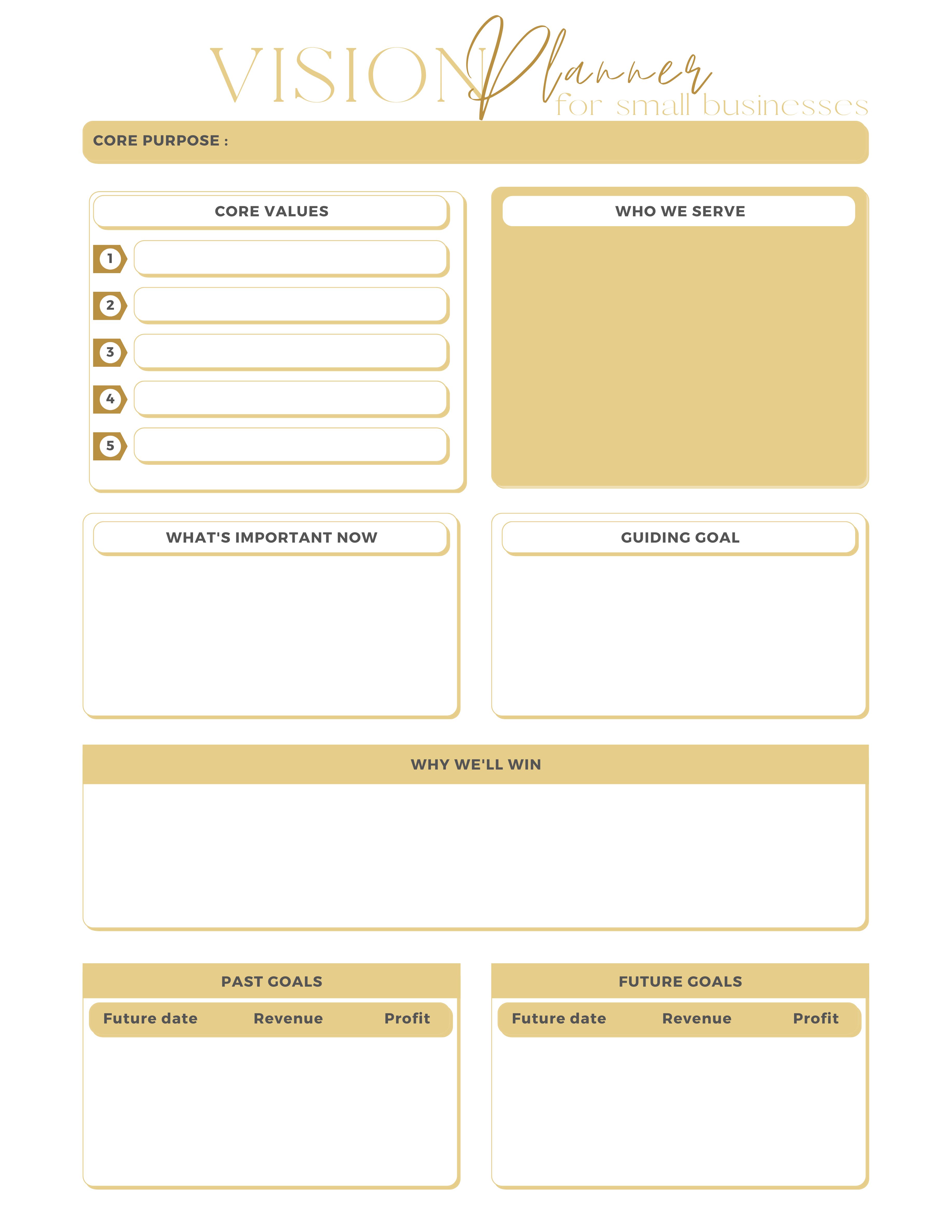 General Vision Planner
