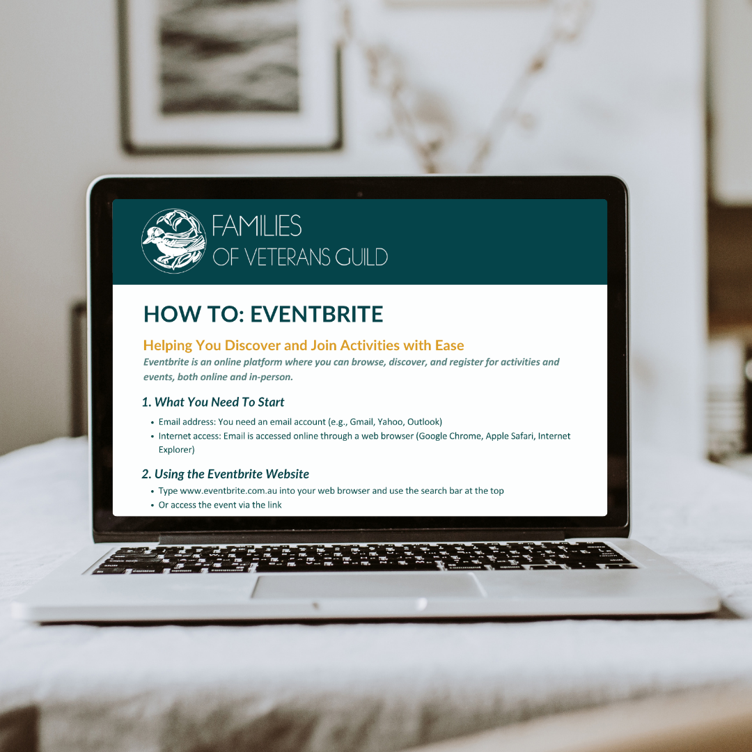 Digital literacy - how to use Eventbrite