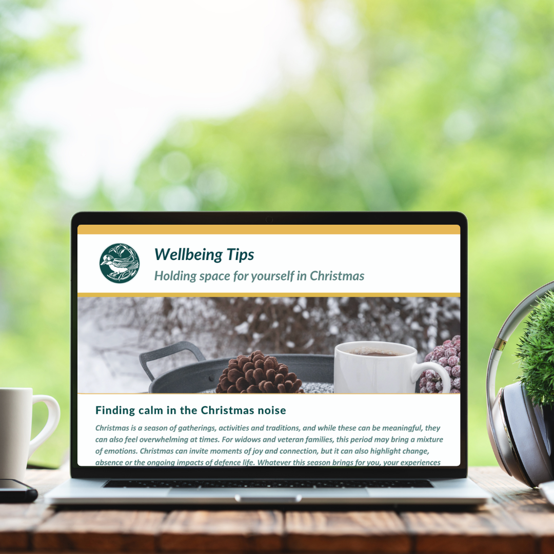 Wellbeing tips - finding calm in the Christmas noise