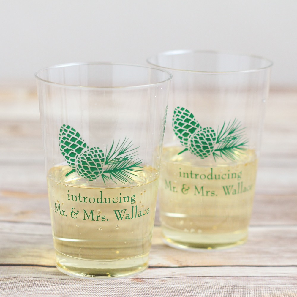 Personalized Clear Plastic Cups Beaucoup