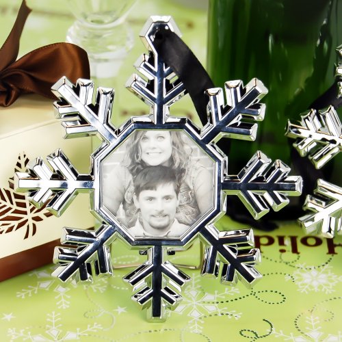 Snowflake Place Card Ornament Frames