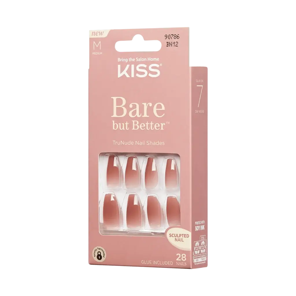 KISS Nude lipstick | BEAUTIFY.TIPS Syrup Nails