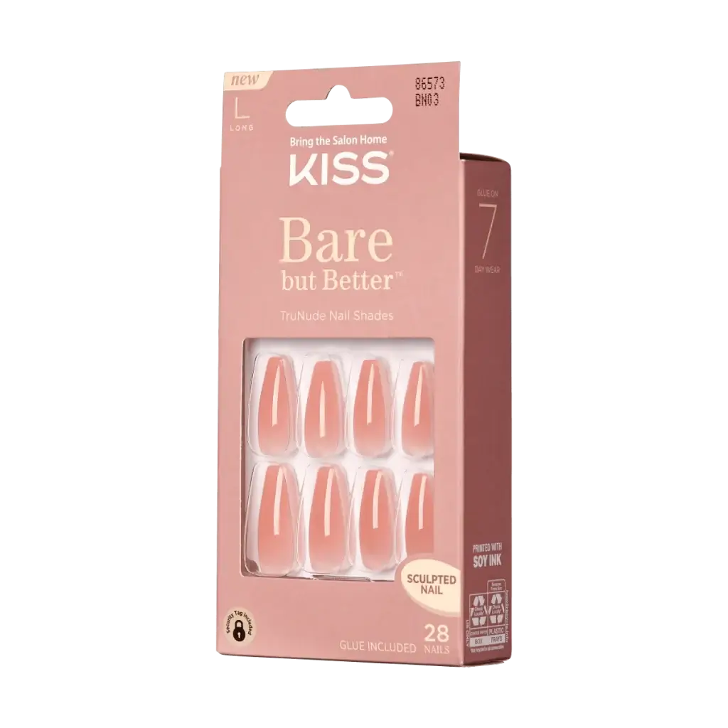 KISS nude glow | BEAUTIFY.TIPS Syrup Nails