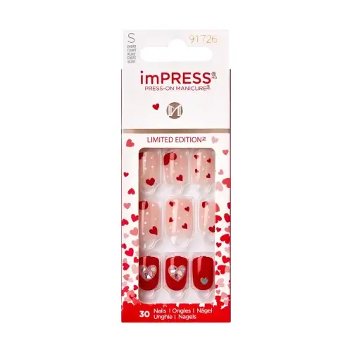 Valentine's Day nails