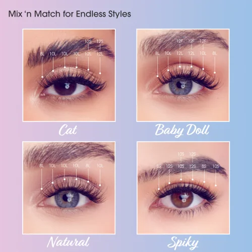 mix and max studio looks | BEAUTIFY.TIPS falscara studio