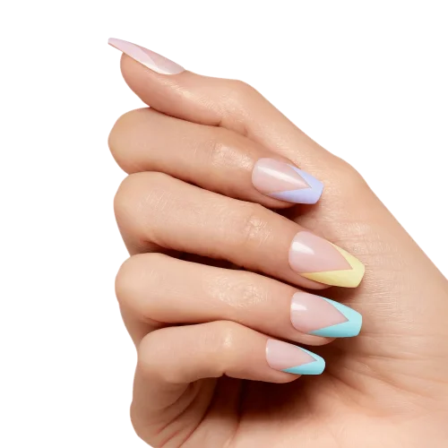 Colorful French Tips