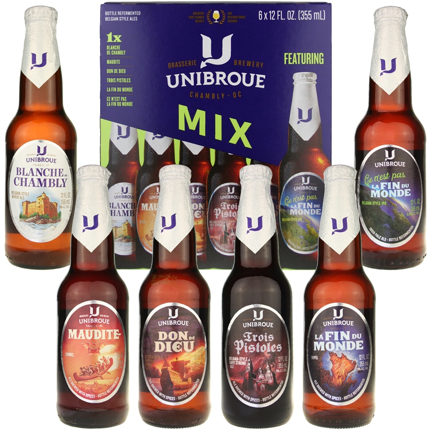 Unibroue Mix (6 different ales) Buy Online