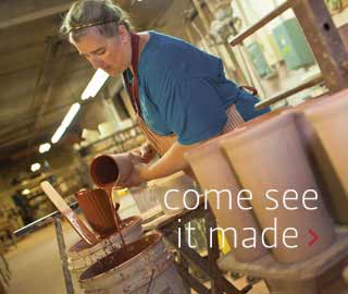 Visit Bennington Potters - Made in America Pottery