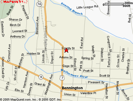 Potters Yard Factory Store direction map