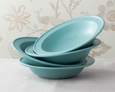 Rimmed Soup/Pasta Bowl (Morning Glory Yellow)
