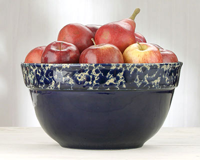 Farmhouse Bowl (Blue Agate)