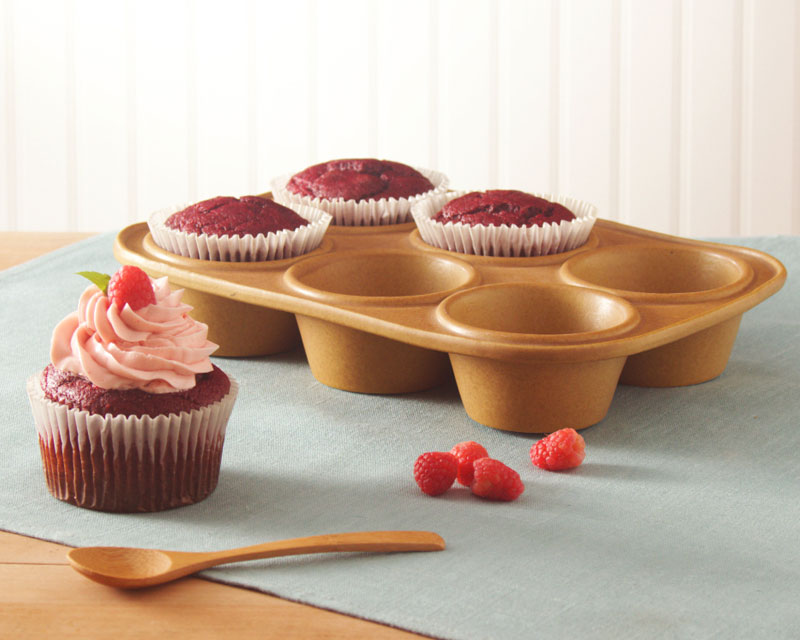 Stoneware Muffin Pan Handmade Pottery Bakeware